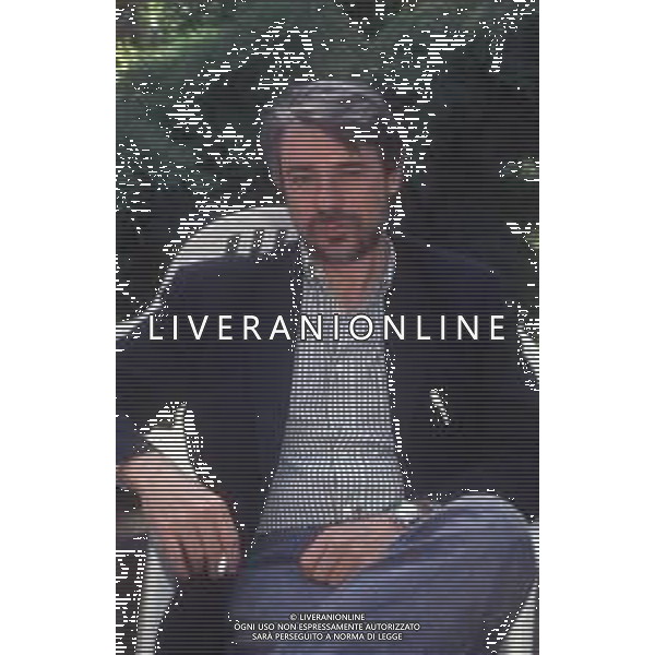 DIAP-RETROSPETTIVA RICKY TOGNAZZI ATTORE NELLA FOTO RICKY TOGNAZZI NELL\'ANNO 1993 PRESENTAZIONE DEL FILM “LA SCORTA “ AG ALDO LIVERANI SAS