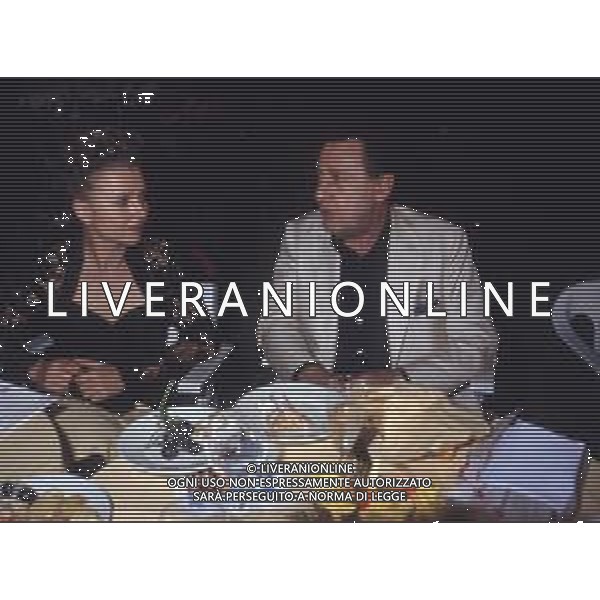 DIAP-RETROSPETTIVA HANNA SCHYGULLA ATTRICE NELLA FOTO HANNA SCHYGULLA NELL\'ANNO 1989 A ROMA CON ALBERTO SORDI AG ALDO LIVERANI SAS  