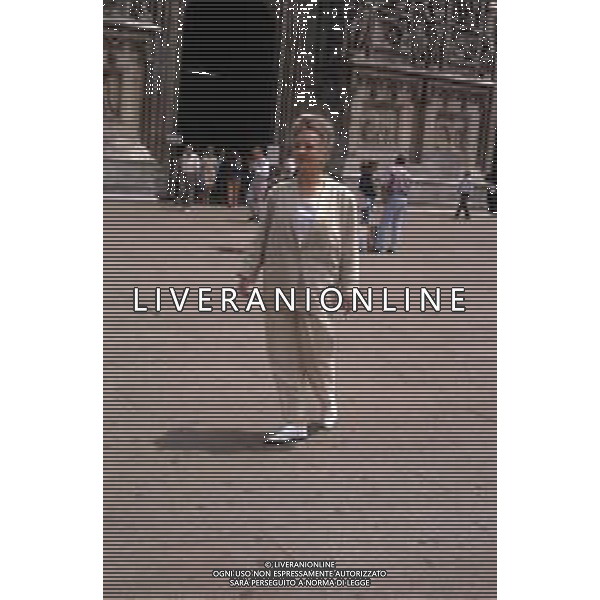 DIAP-RETROSPETTIVA HANNA SCHYGULLA ATTRICE NELLA FOTO HANNA SCHYGULLA A MILANO AG ALDO LIVERANI SAS