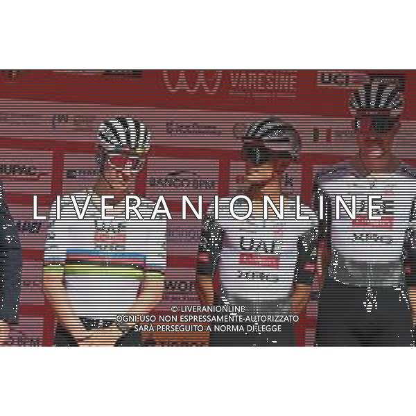 07-10-2025 Tre Valli Varesine; 2025, Uae Team Emirates - Xrg; Pogacar, Tadej; Del Toro Romero, Isaac; Busto Arsizio; ©SIROTTI - AGENZIA ALDO LIVERANI SAS