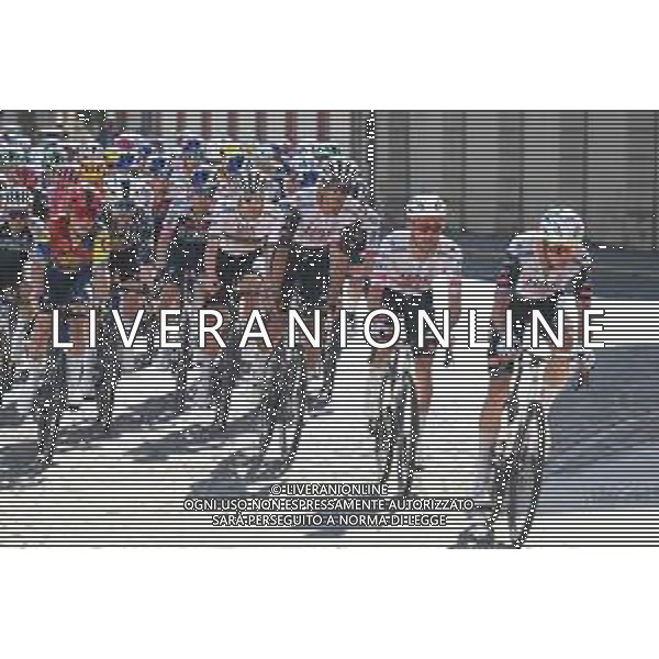 07-10-2025 Tre Valli Varesine; 2025, Uae Team Emirates - Xrg; Novak, Domen; Majka, Rafal; Del Toro Romero, Isaac; Pogacar, Tadej; Varese; ©SIROTTI - AGENZIA ALDO LIVERANI SAS