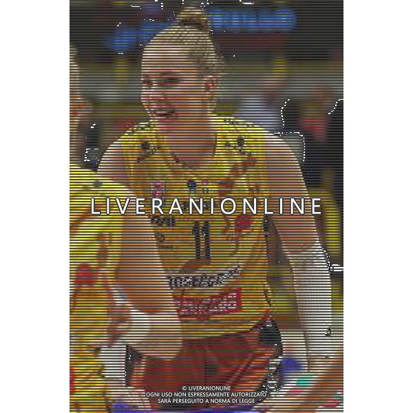 tvRCOR – UYBA Busto Arsizio vs Imoco Conegliano – LVF Serie A1 – 1° turno LVF Serie A1 Pallavolo Femminile E-Work Arena Busto Arsizio (VA) 06-10-2025 nella foto Isabelle Haak ©TVRCOR Corradin Roberta - AGENZIA ALDO LIVERANI SAS
