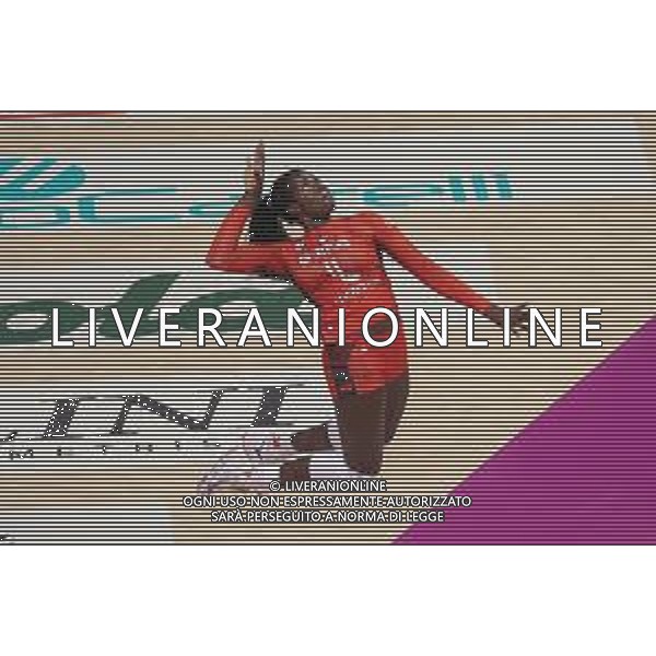 tvRCOR – UYBA Busto Arsizio vs Imoco Conegliano – LVF Serie A1 – 1° turno LVF Serie A1 Pallavolo Femminile E-Work Arena Busto Arsizio (VA) 06-10-2025 nella foto Josephine Obossa ©TVRCOR Corradin Roberta - AGENZIA ALDO LIVERANI SAS