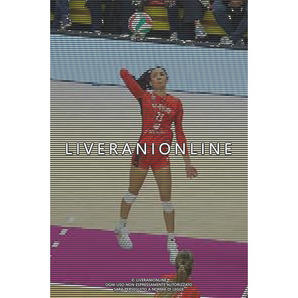 tvRCOR – UYBA Busto Arsizio vs Imoco Conegliano – LVF Serie A1 – 1° turno LVF Serie A1 Pallavolo Femminile E-Work Arena Busto Arsizio (VA) 06-10-2025 nella foto Melanie Parra ©TVRCOR Corradin Roberta - AGENZIA ALDO LIVERANI SAS