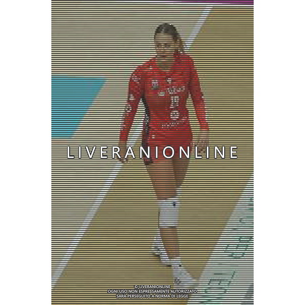 tvRCOR – UYBA Busto Arsizio vs Imoco Conegliano – LVF Serie A1 – 1° turno LVF Serie A1 Pallavolo Femminile E-Work Arena Busto Arsizio (VA) 06-10-2025 nella foto Jennifer Boldini ©TVRCOR Corradin Roberta - AGENZIA ALDO LIVERANI SAS
