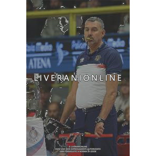 tvRCOR – UYBA Busto Arsizio vs Imoco Conegliano – LVF Serie A1 – 1° turno LVF Serie A1 Pallavolo Femminile E-Work Arena Busto Arsizio (VA) 06-10-2025 nella foto arbitro Goitre Mauro Carlo ©TVRCOR Corradin Roberta - AGENZIA ALDO LIVERANI SAS