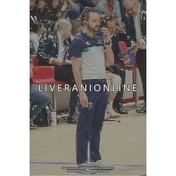 tvRCOR – UYBA Busto Arsizio vs Imoco Conegliano – LVF Serie A1 – 1° turno LVF Serie A1 Pallavolo Femminile E-Work Arena Busto Arsizio (VA) 06-10-2025 nella foto arbitro Stefano Nava ©TVRCOR Corradin Roberta - AGENZIA ALDO LIVERANI SAS