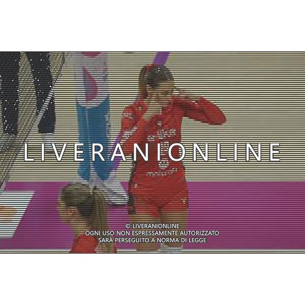 tvRCOR – UYBA Busto Arsizio vs Imoco Conegliano – LVF Serie A1 – 1° turno LVF Serie A1 Pallavolo Femminile E-Work Arena Busto Arsizio (VA) 06-10-2025 nella foto Jennifer Boldini ©TVRCOR Corradin Roberta - AGENZIA ALDO LIVERANI SAS