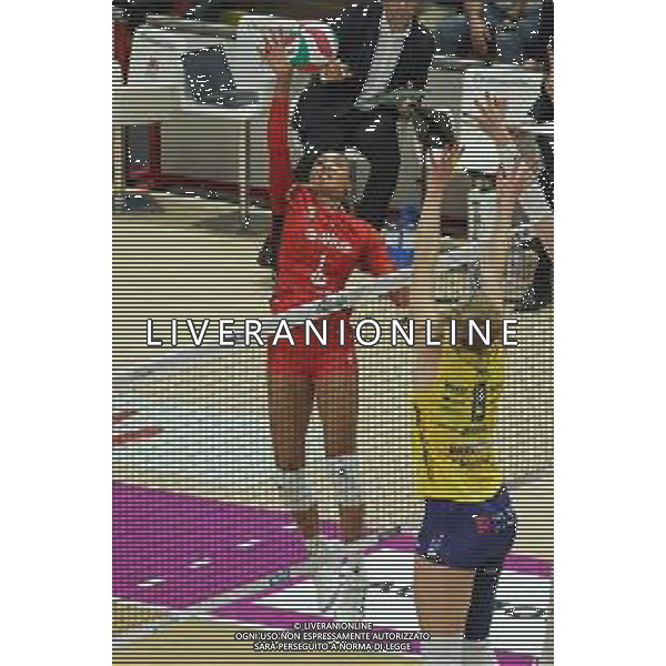 tvRCOR – UYBA Busto Arsizio vs Imoco Conegliano – LVF Serie A1 – 1° turno LVF Serie A1 Pallavolo Femminile E-Work Arena Busto Arsizio (VA) 06-10-2025 nella foto Valeria Battista ©TVRCOR Corradin Roberta - AGENZIA ALDO LIVERANI SAS