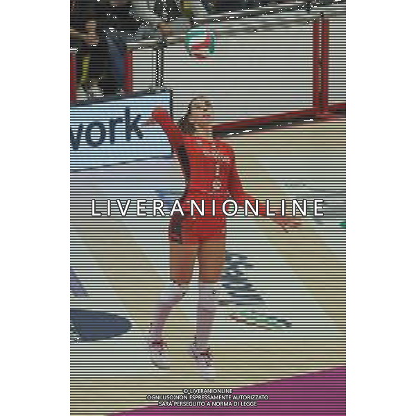 tvRCOR – UYBA Busto Arsizio vs Imoco Conegliano – LVF Serie A1 – 1° turno LVF Serie A1 Pallavolo Femminile E-Work Arena Busto Arsizio (VA) 06-10-2025 nella foto Alessia Gennari ©TVRCOR Corradin Roberta - AGENZIA ALDO LIVERANI SAS