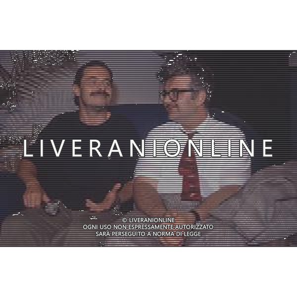 DIAP-RETROSPETTIVA MASSIMO DAPPORTO ATTORE NELLA FOTO MASSIMO DAPPORTO NELL\'ANNO 1989 CON PATRIZIO ROVERSI AG ALDO LIVERANI SAS