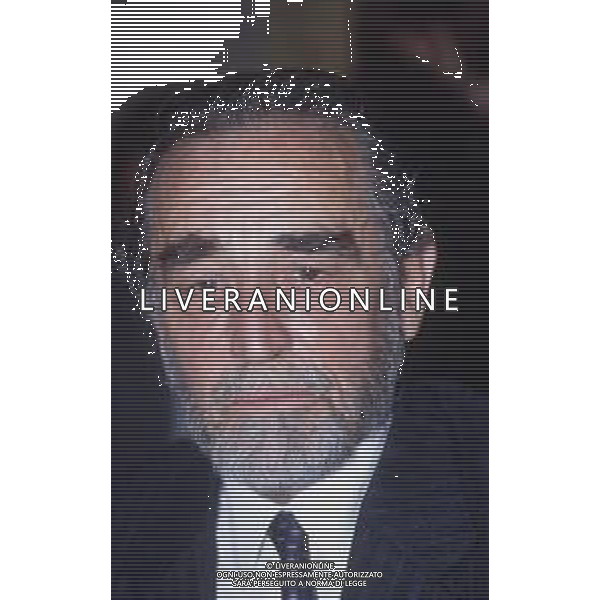 DIAP-RETROSPETTIVA VITTORIO GASSMAN ATTORE NELLA FOTO VITTORIO GASSMAN NELL\'ANNO 1990 A MILANO AG ALDO LIVERANI SAS