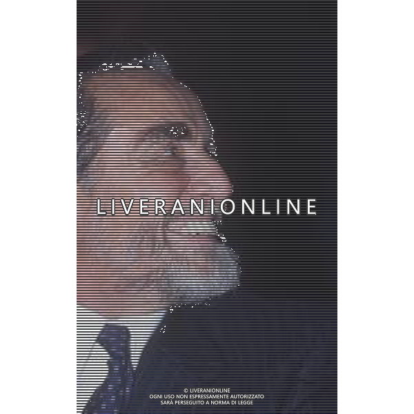 DIAP-RETROSPETTIVA VITTORIO GASSMAN ATTORE NELLA FOTO VITTORIO GASSMAN NELL\'ANNO 1990 A MILANO AG ALDO LIVERANI SAS