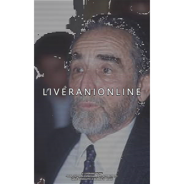 DIAP-RETROSPETTIVA VITTORIO GASSMAN ATTORE NELLA FOTO VITTORIO GASSMAN NELL\'ANNO 1990 A MILANO AG ALDO LIVERANI SAS