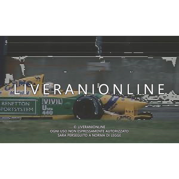 DIAP-RETROSPETTIVA MARTIN BRUNDLE PILOTA F1 NELLA FOTO MARTIN BRUNDLE NELL\'ANNO 1992 AG ALDO LIVERANI SAS