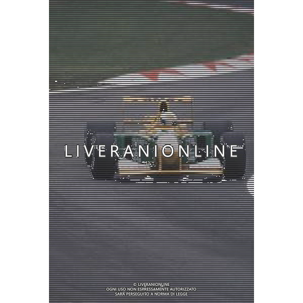 DIAP-RETROSPETTIVA MARTIN BRUNDLE PILOTA F1 NELLA FOTO MARTIN BRUNDLE NELL\'ANNO 1992 AG ALDO LIVERANI SAS