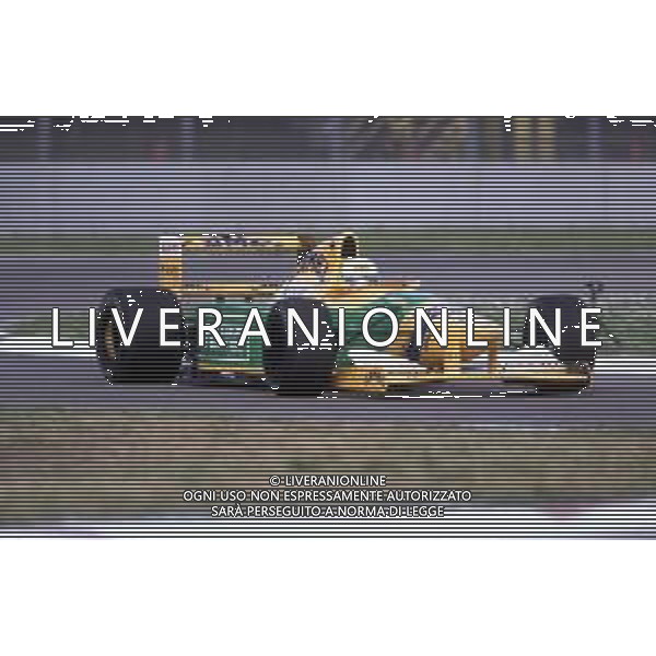 DIAP-RETROSPETTIVA MARTIN BRUNDLE PILOTA F1 NELLA FOTO MARTIN BRUNDLE NELL\'ANNO 1992 AG ALDO LIVERANI SAS