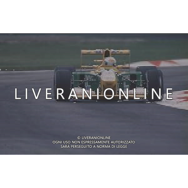 DIAP-RETROSPETTIVA MARTIN BRUNDLE PILOTA F1 NELLA FOTO MARTIN BRUNDLE NELL\'ANNO 1992 AG ALDO LIVERANI SAS