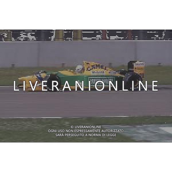 DIAP-RETROSPETTIVA MARTIN BRUNDLE PILOTA F1 NELLA FOTO MARTIN BRUNDLE NELL\'ANNO 1992 AG ALDO LIVERANI SAS