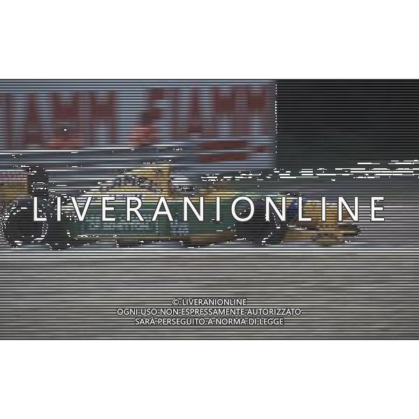 DIAP-RETROSPETTIVA MARTIN BRUNDLE PILOTA F1 NELLA FOTO MARTIN BRUNDLE NELL\'ANNO 1992 AG ALDO LIVERANI SAS