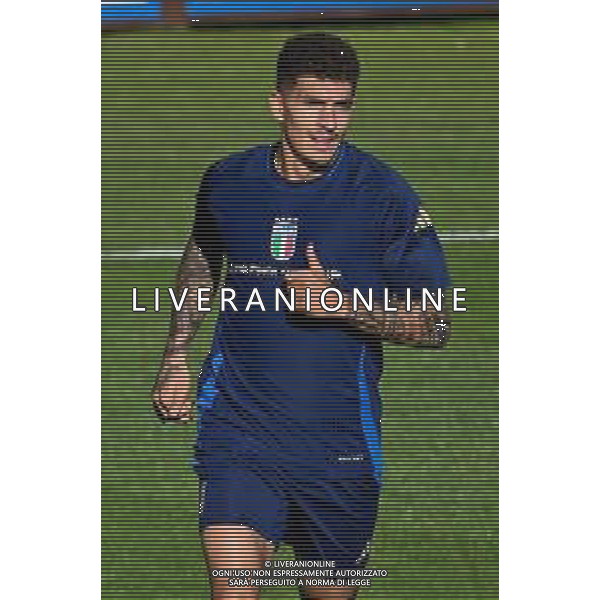TVLC - Allenamento Nazionale Italiana, Coverciano Firenze 07.10.2025 Nella foto Giovanni Di Lorenzo ©TVLC Luca Barucci / Agenzia Aldo Liverani Sas- AGENZIA ALDO LIVERANI SAS