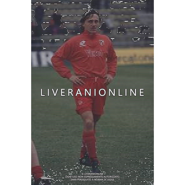 DIAP-RETROSPETTIVA DAMIANO LOGHI CALCIATORE NELLA FOTO DAMIANO LONGHI CON LA MAGLIA DEL PADOVA CALCIO AG ALDO LIVERANI SAS