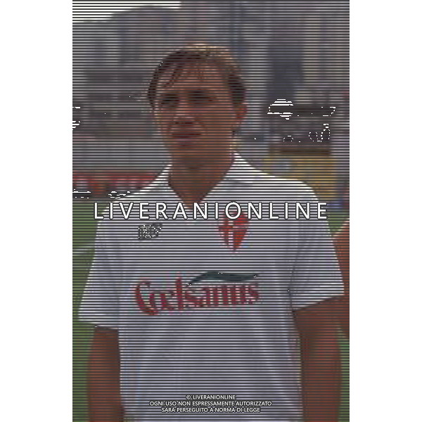 DIAP-RETROSPETTIVA DAMIANO LOGHI CALCIATORE NELLA FOTO DAMIANO LONGHI CON LA MAGLIA DEL PADOVA CALCIO AG ALDO LIVERANI SAS