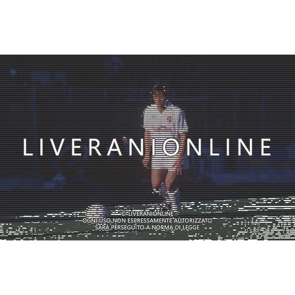 DIAP-RETROSPETTIVA DAMIANO LOGHI CALCIATORE NELLA FOTO DAMIANO LONGHI CON LA MAGLIA DEL PADOVA CALCIO AG ALDO LIVERANI SAS