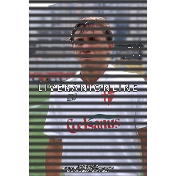 DIAP-RETROSPETTIVA DAMIANO LOGHI CALCIATORE NELLA FOTO DAMIANO LONGHI CON LA MAGLIA DEL PADOVA CALCIO AG ALDO LIVERANI SAS