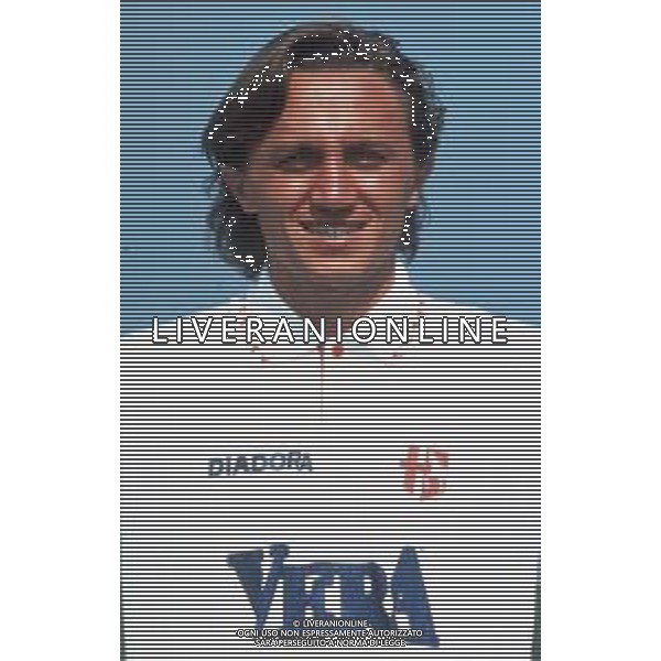 DIAP-RETROSPETTIVA DAMIANO LOGHI CALCIATORE NELLA FOTO DAMIANO LONGHI CON LA MAGLIA DEL PADOVA CALCIO AG ALDO LIVERANI SAS
