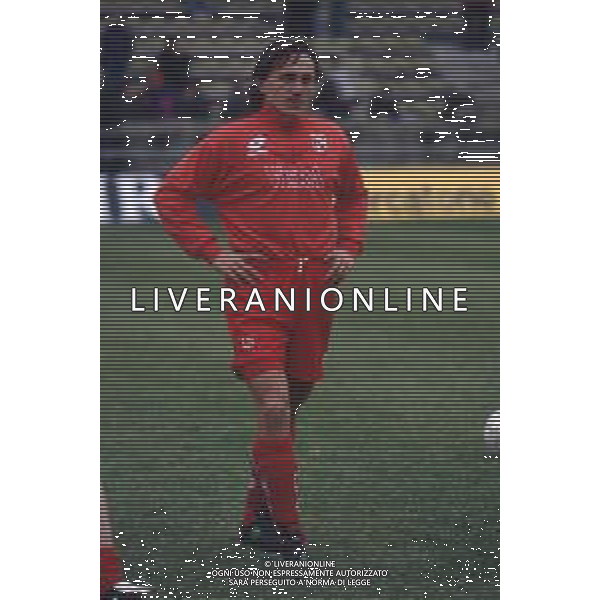 DIAP-RETROSPETTIVA DAMIANO LOGHI CALCIATORE NELLA FOTO DAMIANO LONGHI CON LA MAGLIA DEL PADOVA CALCIO AG ALDO LIVERANI SAS