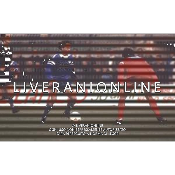 DIAP-RETROSPETTIVA DAMIANO LOGHI CALCIATORE NELLA FOTO DAMIANO LONGHI CON LA MAGLIA DEL PADOVA CALCIO AG ALDO LIVERANI SAS
