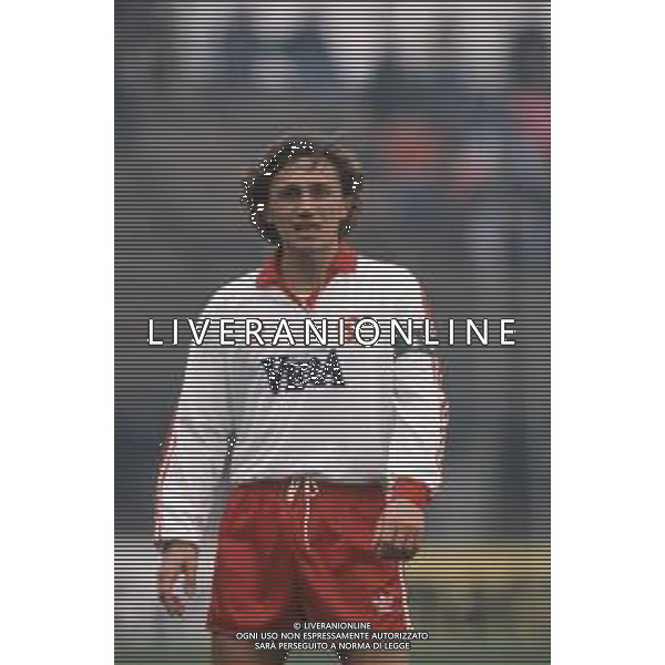 DIAP-RETROSPETTIVA DAMIANO LOGHI CALCIATORE NELLA FOTO DAMIANO LONGHI CON LA MAGLIA DEL PADOVA CALCIO AG ALDO LIVERANI SAS
