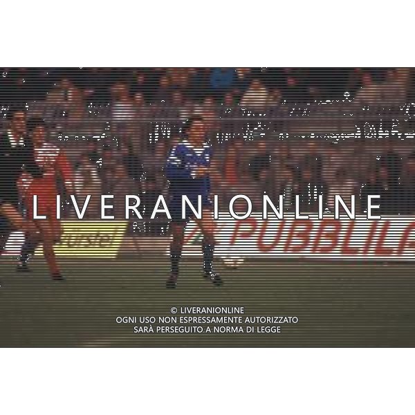 DIAP-RETROSPETTIVA DAMIANO LOGHI CALCIATORE NELLA FOTO DAMIANO LONGHI CON LA MAGLIA DEL PADOVA CALCIO AG ALDO LIVERANI SAS