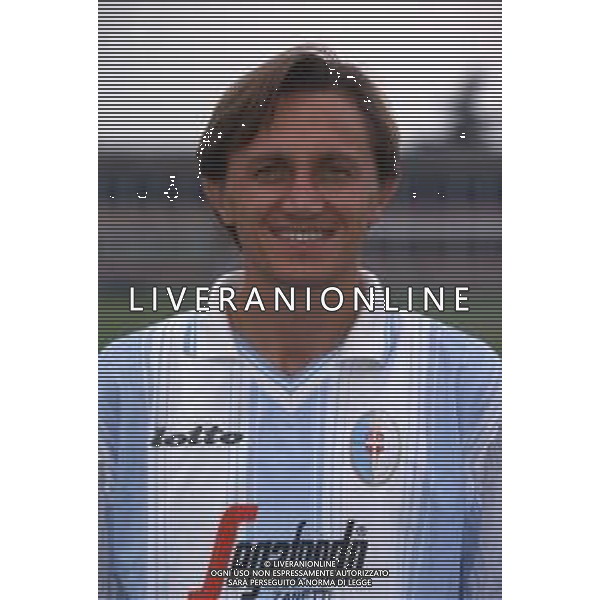 DIAP-RETROSPETTIVA DAMIANO LOGHI CALCIATORE NELLA FOTO DAMIANO LONGHI CON LA MAGLIA DEL TREVISO CALCIO AG ALDO LIVERANI SAS