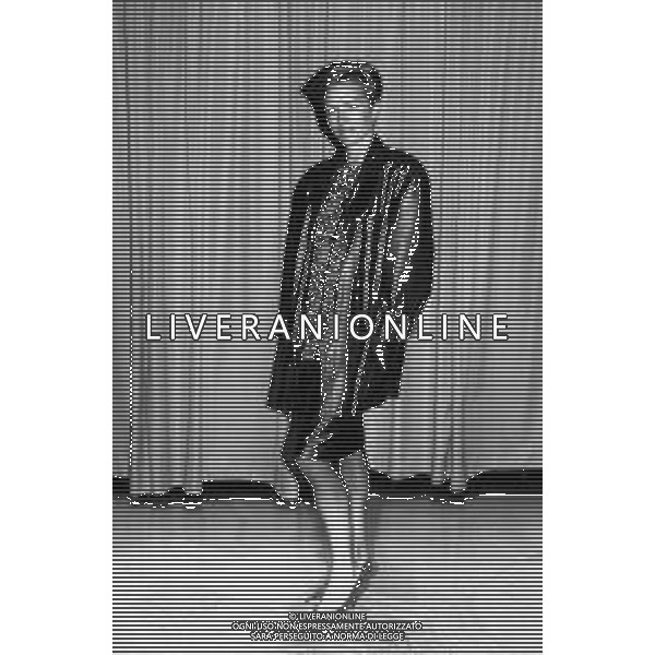 NEG - RETROSPETTIVA MADDALENA CRIPPA ATTRICE NELLA FOTO MADDALENA CRIPPA A MILANO NELL\'ANNO 1987 AG ALDO LIVERANI SAS