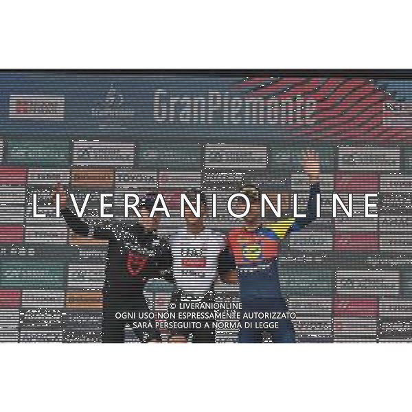 09-10-2025 Giro Del Piemonte; 2025, Uae Team Emirates - Xrg; 2025, Tudor; 2025, Lidl - Trek; Del Toro Romero, Isaac; Hirschi, Marc; Mollema, Bauke; Acqui Terme;  ©SIROTTI - AGENZIA ALDO LIVERANI SAS