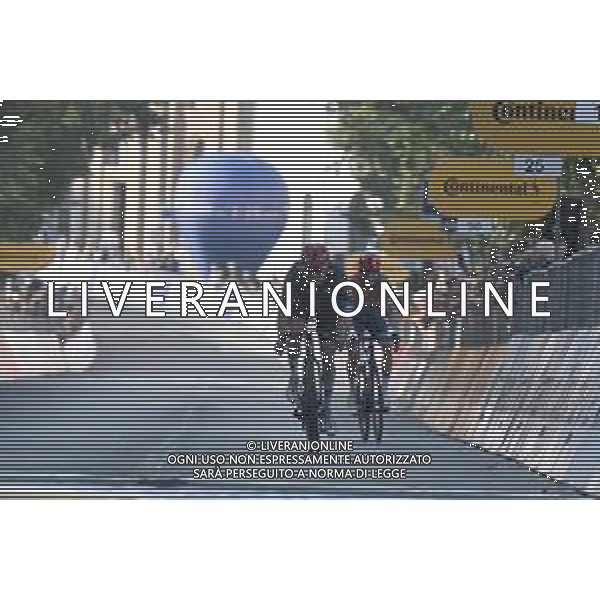 09-10-2025 Giro Del Piemonte; 2025, Tudor; 2025, Lidl - Trek; Hirschi, Marc; Mollema, Bauke; Acqui Terme;  ©SIROTTI - AGENZIA ALDO LIVERANI SAS