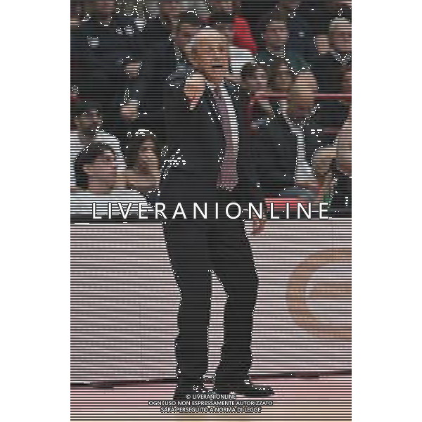 TVRG Olimpia Milano vs Monaco nella foto Ettore Messina allenatore Olimpia Milano Assago (MI) 09-10-2025 Unipol Forum EA7 Emporio Armani Olimpia Milano vs Monaco Turkish Airlines EuroLeague 3a giornata regular season foto Roberto Garavaglia/Agenzia Aldo Liverani sas
