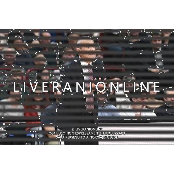 TVRG Olimpia Milano vs Monaco nella foto Ettore Messina allenatore Olimpia Milano Assago (MI) 09-10-2025 Unipol Forum EA7 Emporio Armani Olimpia Milano vs Monaco Turkish Airlines EuroLeague 3a giornata regular season foto Roberto Garavaglia/Agenzia Aldo Liverani sas