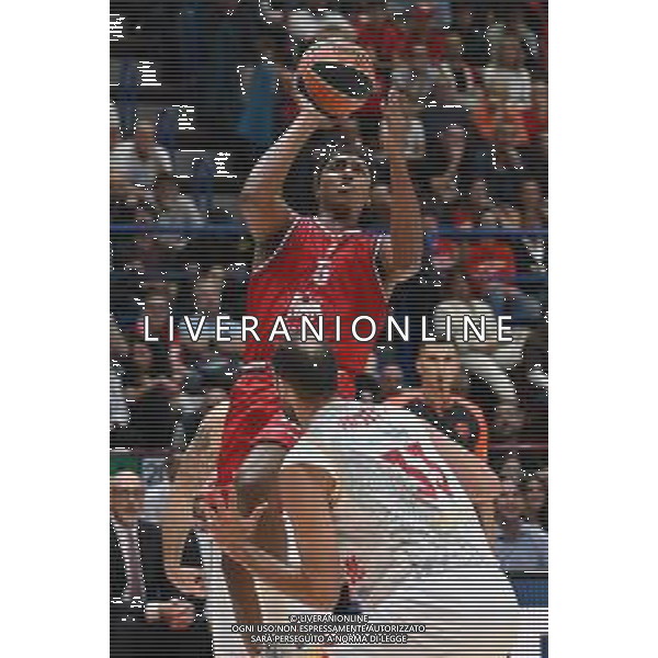 TVRG Olimpia Milano vs Monaco nella foto Zach Leday (Olimpia Milano) Assago (MI) 09-10-2025 Unipol Forum EA7 Emporio Armani Olimpia Milano vs Monaco Turkish Airlines EuroLeague 3a giornata regular season foto Roberto Garavaglia/Agenzia Aldo Liverani sas