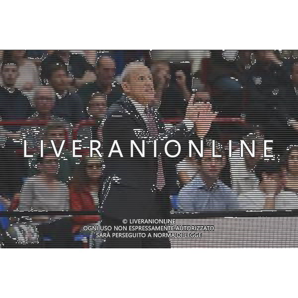 TVRG Olimpia Milano vs Monaco nella foto Ettore Messina allenatore Olimpia Milano Assago (MI) 09-10-2025 Unipol Forum EA7 Emporio Armani Olimpia Milano vs Monaco Turkish Airlines EuroLeague 3a giornata regular season foto Roberto Garavaglia/Agenzia Aldo Liverani sas