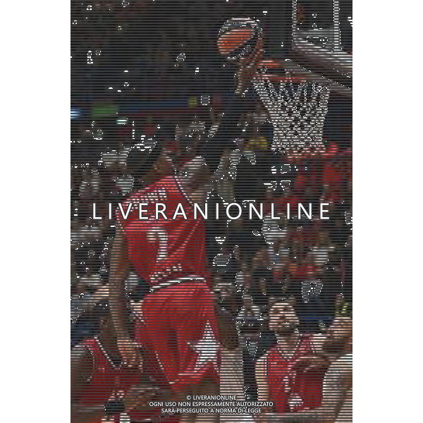 TVRG Olimpia Milano vs Monaco nella foto Lorenzo Brown (Olimpia Milano) Assago (MI) 09-10-2025 Unipol Forum EA7 Emporio Armani Olimpia Milano vs Monaco Turkish Airlines EuroLeague 3a giornata regular season foto Roberto Garavaglia/Agenzia Aldo Liverani sas