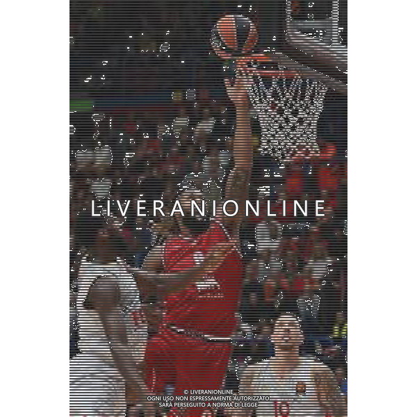 TVRG Olimpia Milano vs Monaco nella foto Devin Booker (Olimpia Milano) Assago (MI) 09-10-2025 Unipol Forum EA7 Emporio Armani Olimpia Milano vs Monaco Turkish Airlines EuroLeague 3a giornata regular season foto Roberto Garavaglia/Agenzia Aldo Liverani sas