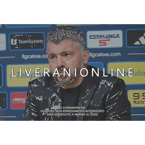 TVPG Estonia vs Italia nella foto Gennaro Gattuso (CT Italia), t10-10-2025 A. Le Coq Arena, Tallinn (EST) - Italia Pre match Press Conference European Qualifiers - FIFA World Cup 2026 Matchday 7 ©TVPG Pasquale Golia - AG ALDO LIVERANI SAS