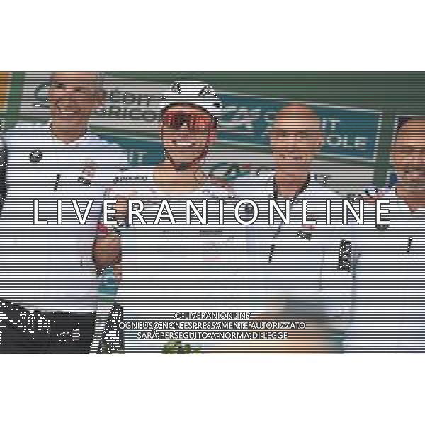 11-10-2025 Giro Di Lombardia; 2025, Uae Team Emirates - Xrg; Majka, Rafal; Agostini, Andrea; Gianetti, Mauro; Como; ©SIROTTI - AG ALDO LIVERANI SAS