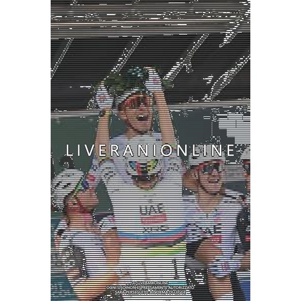 11-10-2025 Giro Di Lombardia; 2025, Uae Team Emirates - Xrg; Majka, Rafal; Pogacar, Tadej; Como; ©SIROTTI - AG ALDO LIVERANI SAS