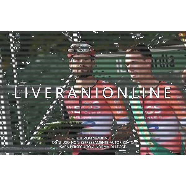11-10-2025 Giro Di Lombardia; 2025, Ineos Grenadiers; Ganna, Filippo; Puccio, Salvatore; Como; ©SIROTTI - AG ALDO LIVERANI SAS