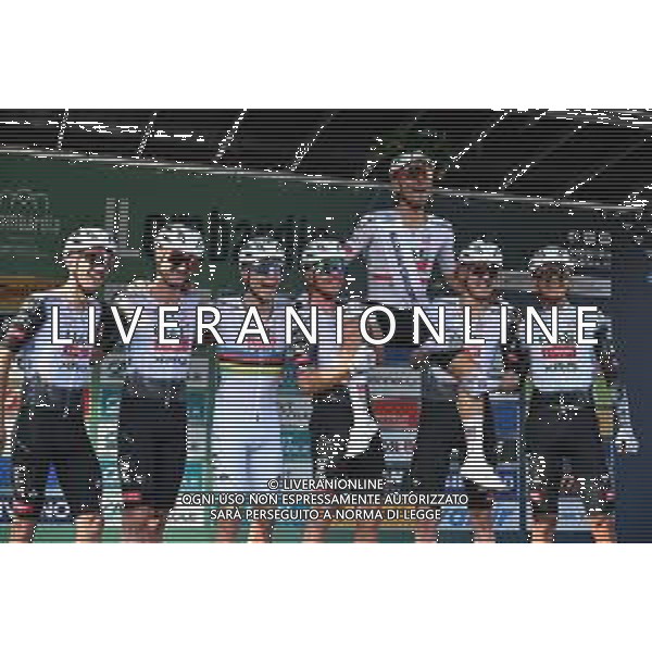 11-10-2025 Giro Di Lombardia; 2025, Uae Team Emirates - Xrg; Majka, Rafal; Pogacar, Tadej; Como; ©SIROTTI - AG ALDO LIVERANI SAS