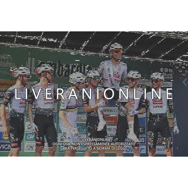 11-10-2025 Giro Di Lombardia; 2025, Uae Team Emirates - Xrg; Majka, Rafal; Pogacar, Tadej; Como; ©SIROTTI - AG ALDO LIVERANI SAS